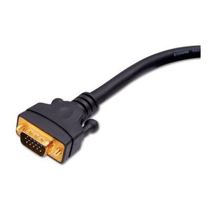 Vanco VGA-VGA-75X SVGA Cable, HD-15 Connector, 75', Black
