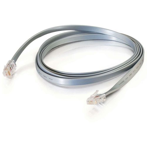 C2G CG02978 RJ45 8P8C Crossed/Rollover Modular Cable, 7' (2.1m)