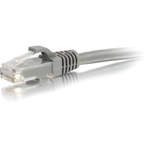 C2G CG27130 CAT6 Snagless Unshielded (UTP) Ethernet Network Patch Cable, 1' (0.3m), Gray