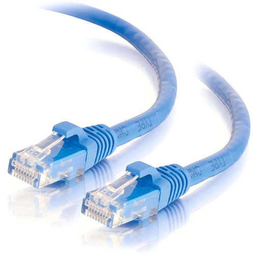 C2G CG27146 CAT6 Snagless Unshielded (UTP) Ethernet Network Patch Cable, 50' (15.24m), Blue