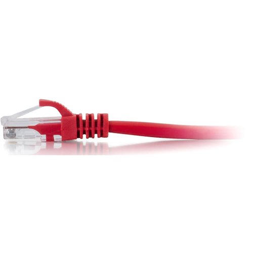 C2G CG27185 CAT6 Snagless Unshielded (UTP) Ethernet Network Patch Cable, 25' (7.6m), Red