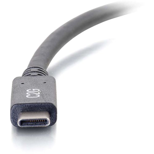 C2G CG28830 USB-C to C 3.1 (Gen 1) Male to Male Cable (3A), 3' (0.9m)