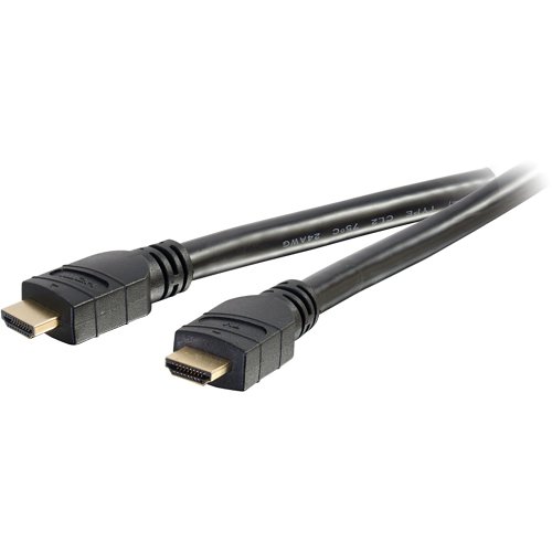 C2G CG41368 Active High Speed HDMI Cable 4K 30Hz, In-Wall, CL3-Rated, 75' (22.8m)