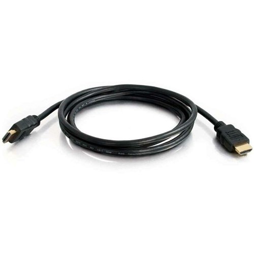 C2G CG42500 High Speed HDMI Cable with Ethernet, 4K 60Hz, 1.6' (0.5m)