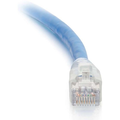 C2G CG43175 HDBaseT Certified CAT6A Cable with Discontinuous Shielding, Plenum CMP-Rated, Blue, 150' (45.7m), Blue