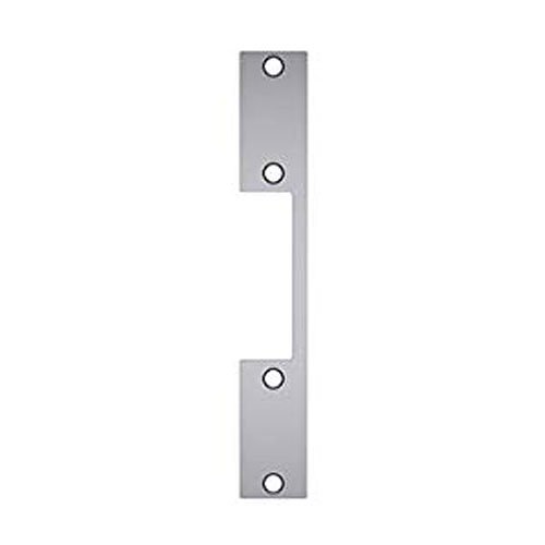 HES N-2-630 1006 Series Faceplate for Mortise Locksets with Night-Latch Function Only Deadbolt, 9" x 1 3/8", Satin Stainless Steel