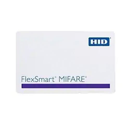 HID 1436NGGNN FlexSmart ISO MIFARE Composite PET/PVC 1K Printable Smart Card, Non-Programmed, Glossy Front and Back, No Numbers, No Slot