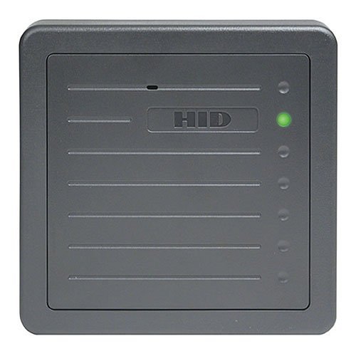 HID 5455-311-01 Cover for ProxPro II Reader, No Bezel Required, Charcoal Gray