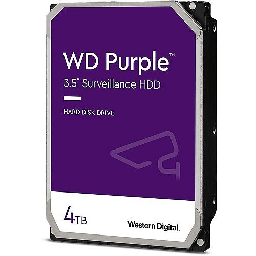 WD WD42PURZ Purple Surveillance Hard Drive, 4TB HDD