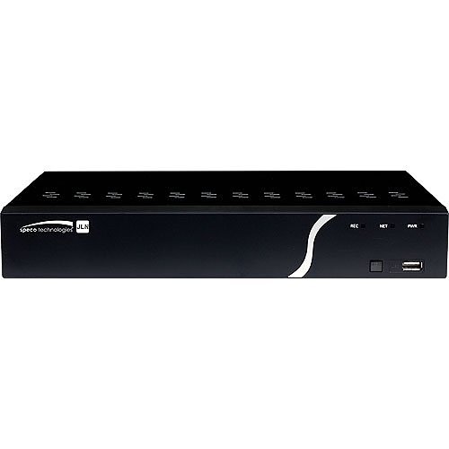 Speco N8JLN10TB 8-Channel 8MP 4K Network Video Recorder with Intelligent Analytics, 10TB, NDAA Compliant