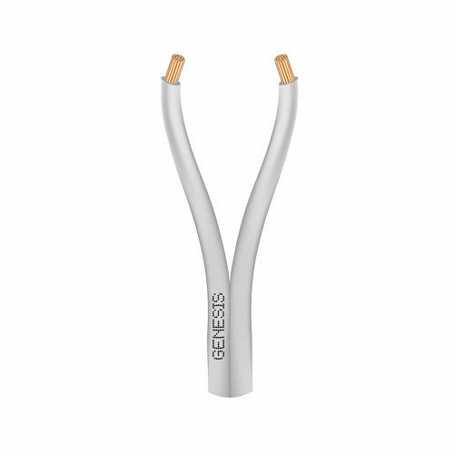 Genesis 10041101 18/2 Stranded General Purpose Zip Cable, 1000' (304.8m) REELEX Pull Box, White