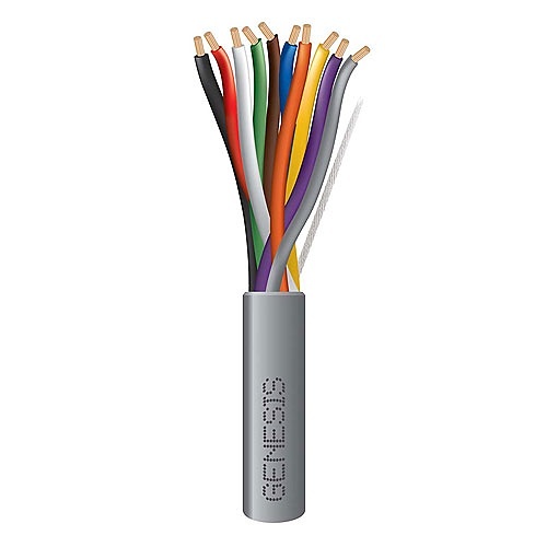 Genesis 21181008 18/10 Stranded Riser Cable, 1000' (304.8m) Reel, Gray