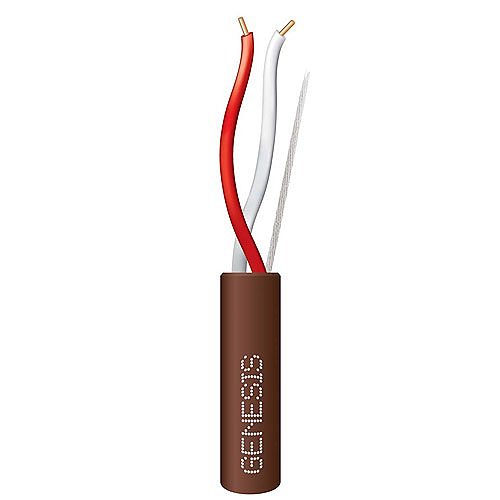 Genesis 47105807 18/2 Solid General Purpose Thermostat Cable, 500' (152.4m) Speed Bag, Brown