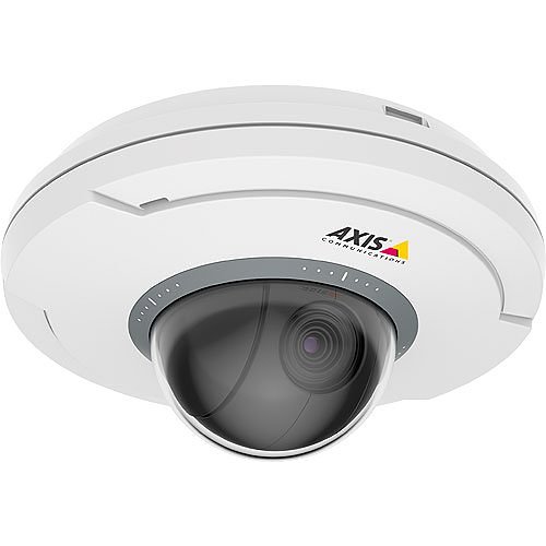 AXIS M5075-G M50 Series 2MP Palm-Sized WDR PTZ Camera, 5x Optical Zoom, 2.2-11mm Varifocal Lens