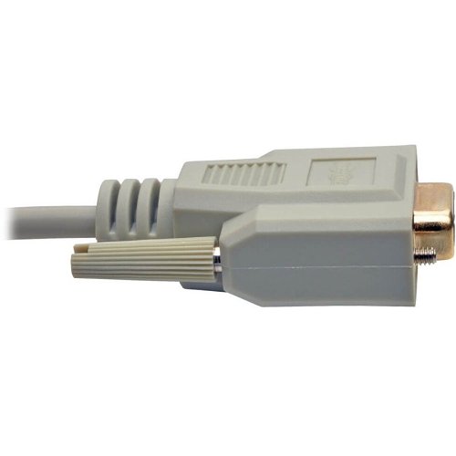 Tripp Lite P520-006 Serial DB9 Serial Extension Cable, 6' (1.83m) Straight Through DB9, M/F