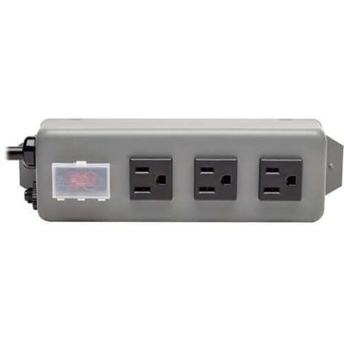 Tripp Lite 3SP Waber Industrial Power Strip, 3-Outlet, 6' (1.83 m) Cord, 5-15P, Switch Guard