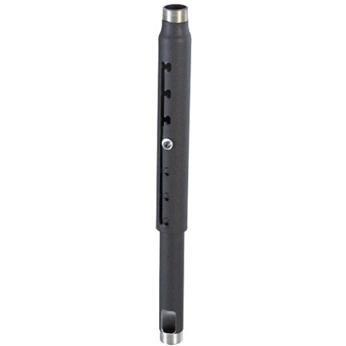 Chief CMS0608 Speed-Connect 6-8' Adjustable Extension Column, 1.5" NPT on Both Ends, TAA Compliant, Black