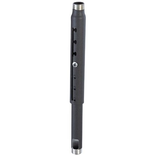 Chief CMS018024 Speed-Connect 18-24" Adjustable Extension Column, 1.5" NPT on Both Ends, TAA Compliant, Black