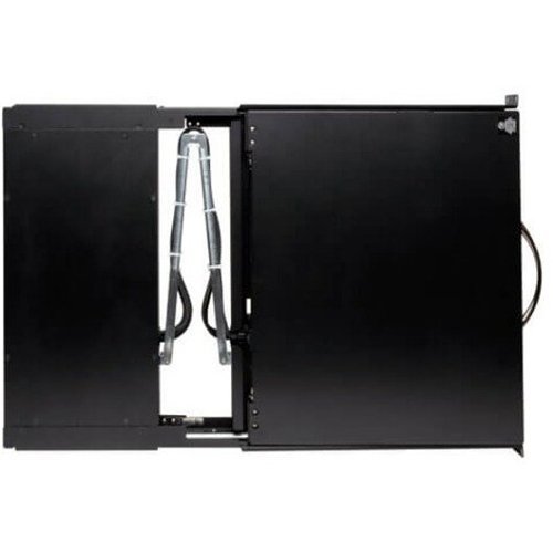 Tripp Lite B021-000-19 1U Rack-Mount Console with Rackmountable in 19" System Rack (1U), from 27" to 42" Deep, Connects to a PS/2 or USB Server or KVM Switch, Supports Resolutions up to 1366 X 768