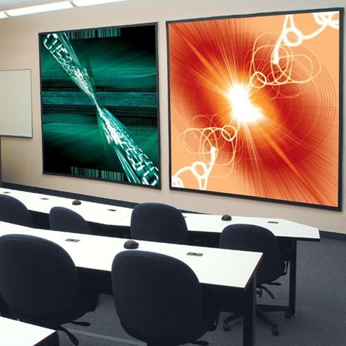 Draper 251065 Cineperm 123" Fixed Frame Projection Screen, 16:10, Matt White