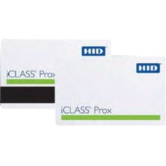HID 2124BGGMNM iCLASS 32k + Prox Composite Card, 125 kHz Programmed with HID Prox or Indala format, iCLASS Programmed with Standard Application, Glossy, iCLASS and 125 kHz Sequential Matching, No Slot