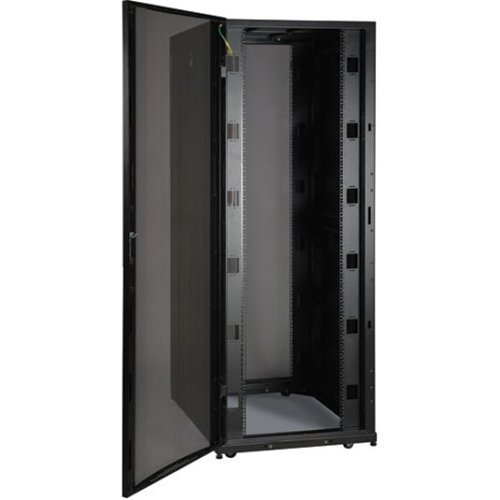 Tripp Lite SR42UBWD SmartRack Wide Standard-Depth Rack Enclosure Cabinet with Doors and Side Panels, 42" (107cm), 3000lb (1360.8kg), 42U