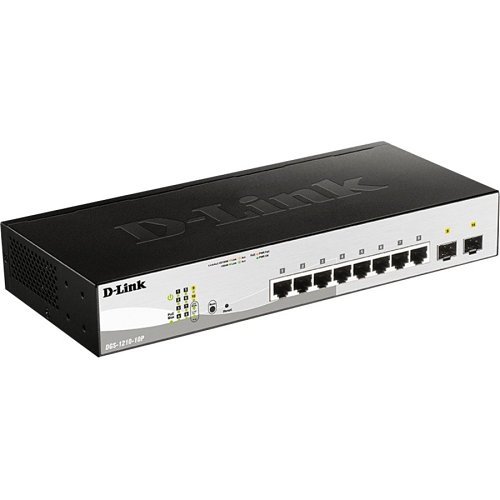 D-link DGS-1210-10P 10-Port Gigabit Smart Managed PoE Switch with 65W PoE Budget