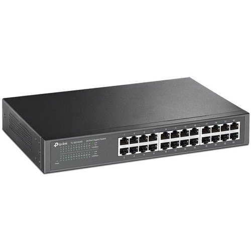 TP-Link TL-SG1024D 10/100/1000mbps 24-Port Gigabit 13-Inch Rackmountable Switch, 48gbps Capacity