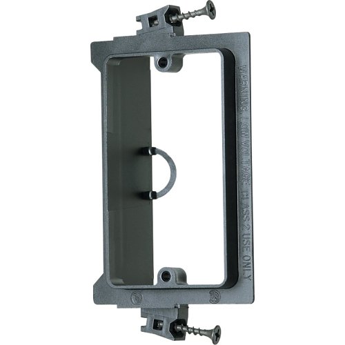 Arlington LVS1 Screw On Low Voltage Mounting Brackets for New Construction, Single Gang