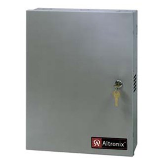 Altronix AL400UL3X Power Supply/Charger, 3 PTC Class 2 Outputs, 5/12/24VDC at 1.75/1.75/1.5A, 115VAC, BC400 Enclosure