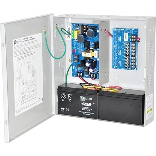 Altronix AL400ULPD8CB Power Supply/Charger, 8 PTC Class 2 Outputs, 2/24VDC at 4A, BC300 Enclosure