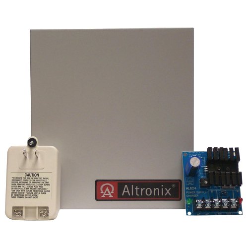 Altronix AL624ET Linear Power Supply/Charger with TP1620, Single Class 2 Output, 12VDC at 1.2A, BC100 Enclosure