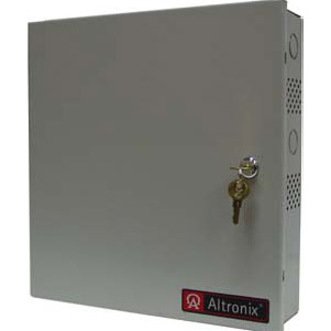 Altronix SMP10PM24P8CB Power Supply Charger, 8 PTC Outputs, 24VDC at 10A, 115VAC, Supervision, BC300 Enclosure