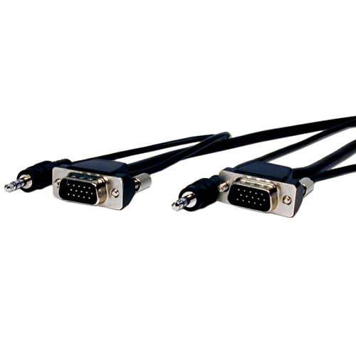 Comprehensive MVGA15P-P-25HR/A Pro AV/IT Series Micro VGA HD15 plug to plug with audio cable 25'