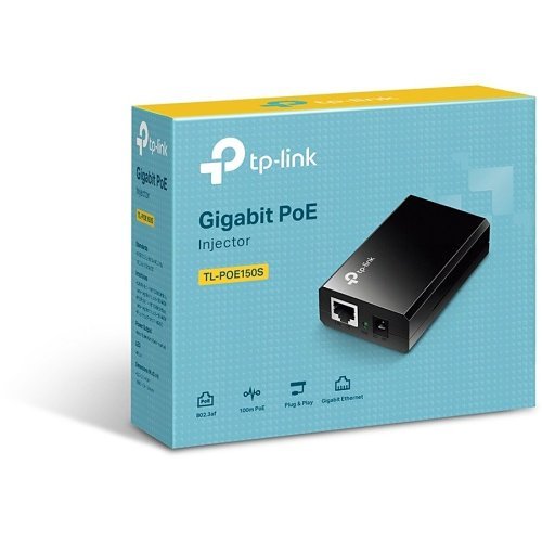 TP-Link TL-POE150S PoE Injector, IEEE 802.3af Compliant