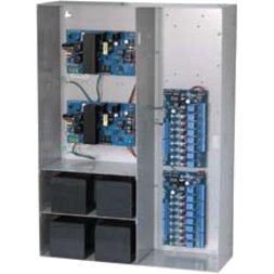 Altronix MAXIMAL11 Access Power Controller with Power Supply/Charger, 16 Fused Class 2 Relay Outputs, Dual 12/24VDC P/S at 3.5A each, 115VAC, BC800 Enclosure