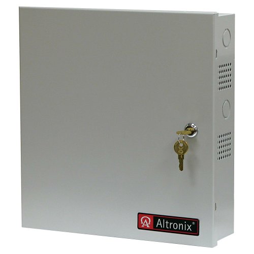 Altronix ALTV615DC1016CB CCTV Power Supply, 16 PTC Outputs, 6-15VDC at 10A, 115VAC, BC300 Enclosure