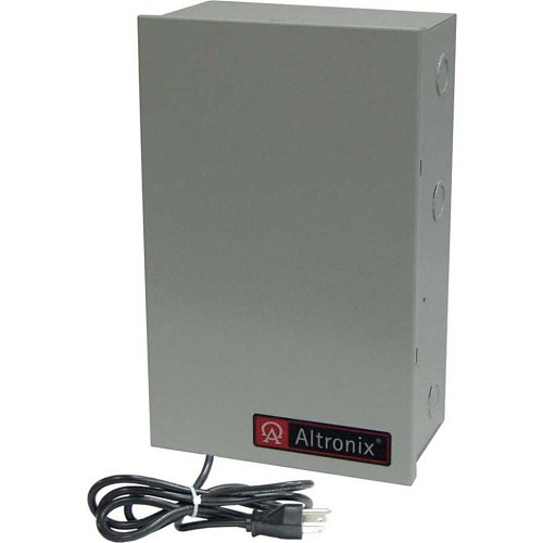 Altronix ALTV248300UL3 CCTV Power Supply, 8 Fused Outputs, 24/28VAC at 12.5A, 115VAC, BC200 Enclosure, Includes 3-Wire Line Cord