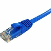 Lynn Electronics CAT6-05-BLB Optilink Cat6 UTP Stranded with Molded Boots Patch Cable, Blue, 5'