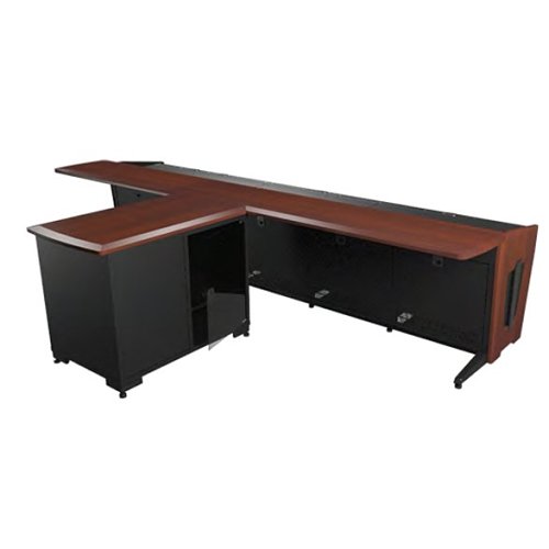 Middle Atlantic VC-4819-WS18 Monitoring Console System, 19" Deep Bay, 48" Wide, 4-Door, 18" Work Surface