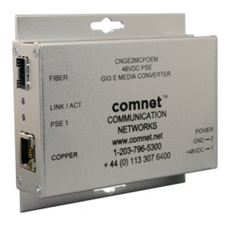 ComNet CNGE2MCM Small Size 2-Port (1 Channel),  10Mbps, 100Mbps, 1000Mbps Ethernet Media Converter
