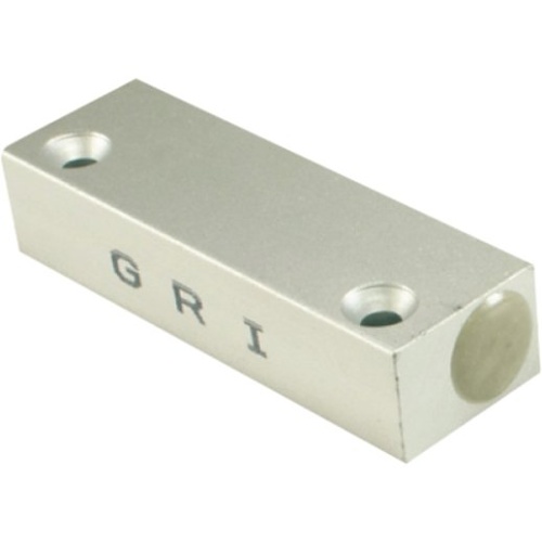 GRI M-4400 Magnet in Case, 2 1/2� x 7/8� x 1/2� Industrial Rugged Aluminum Case, White