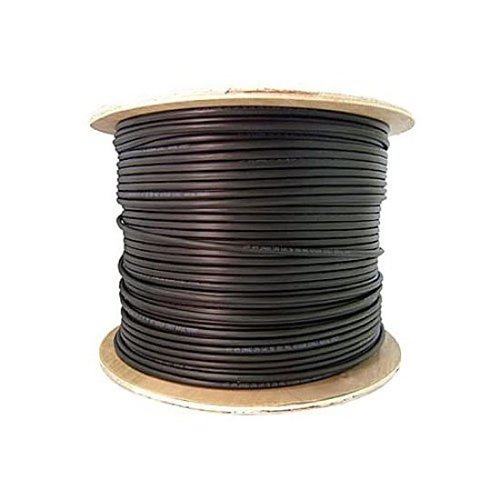 Remee 6DBFLD234UTPM1B CAT6 Plenum Cable, 23/4 Solid BC, Direct Burial, OSP Flooded, 1000' (304.8m) Reel, Black