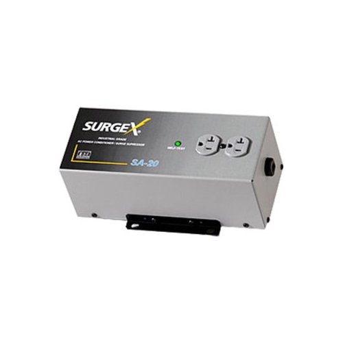SurgeX SA-20 Standalone Surge Eliminator and Power Conditioner, 120V/20A, 2 Outlets