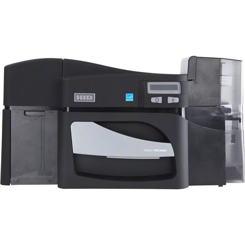 HID FARGO 055400 DTC4500e ID Card Printer & Encoder with Single-Sided Lamination