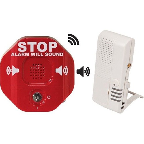 STI-V6400WIR4 Safety Technology Wireless Exit Stopper W/4 Channel Voice Recver