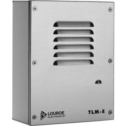 Louroe LE-168 TLM-E 2-Way Speaker/Microphone, Bi-Directional, Surface/Flush Mount