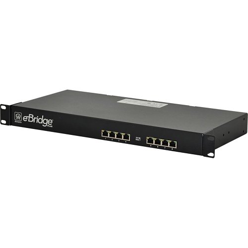 Altronix EBRIDGE800PCRM EoC 8-Port Receiver, 100Mbps per Port, Passes PoE/PoE+, Requires Compatible Transceiver
