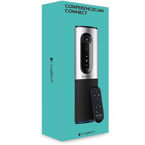 Logitech 960-001013 Connect Portable ConferenceCam with Bluetooth Speakerphone