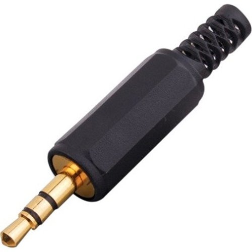Vanco P35STG 3.5mm Male Stereo Plug with Strain Relief
